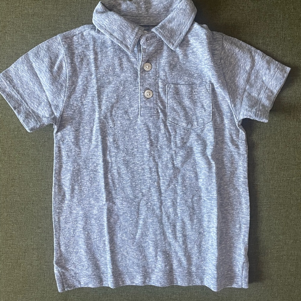 Short sleeve polo for toddler boys